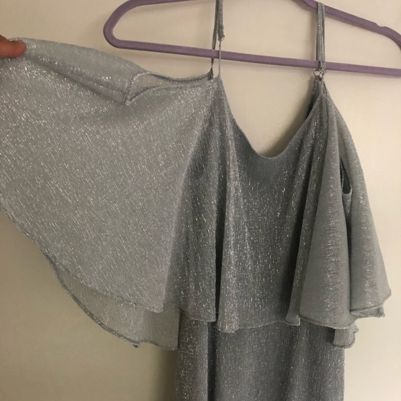 Silver size 6 maxi dress - Picture 2 of 3